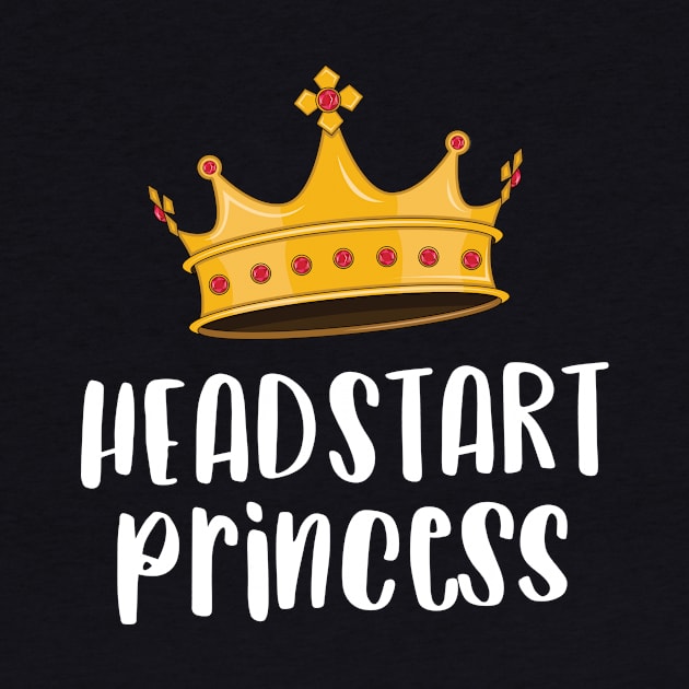 Head Start Princess T-Shirt Preschool School Headstart Kids by 14thFloorApparel